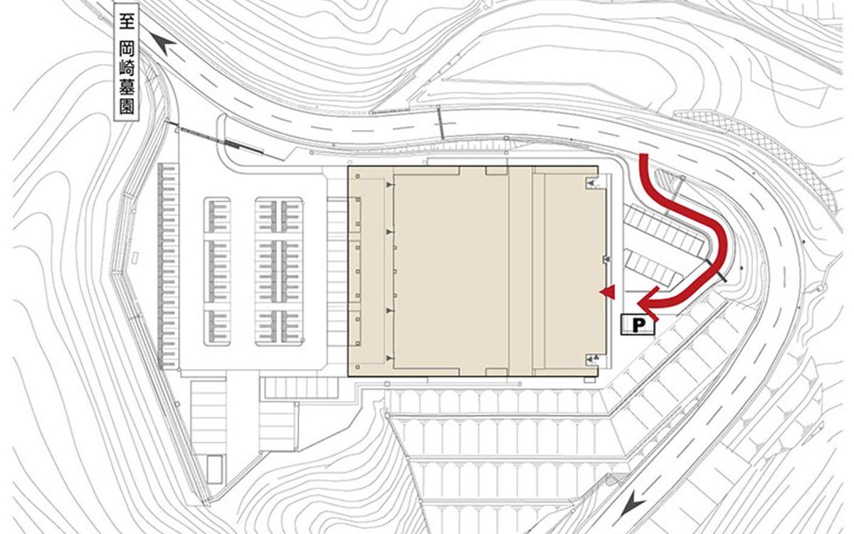 スロープ側 入口
